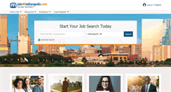 Desktop Screenshot of jobsinindianapolis.com